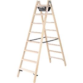 Holz-Stufenstehleitern Produktbild